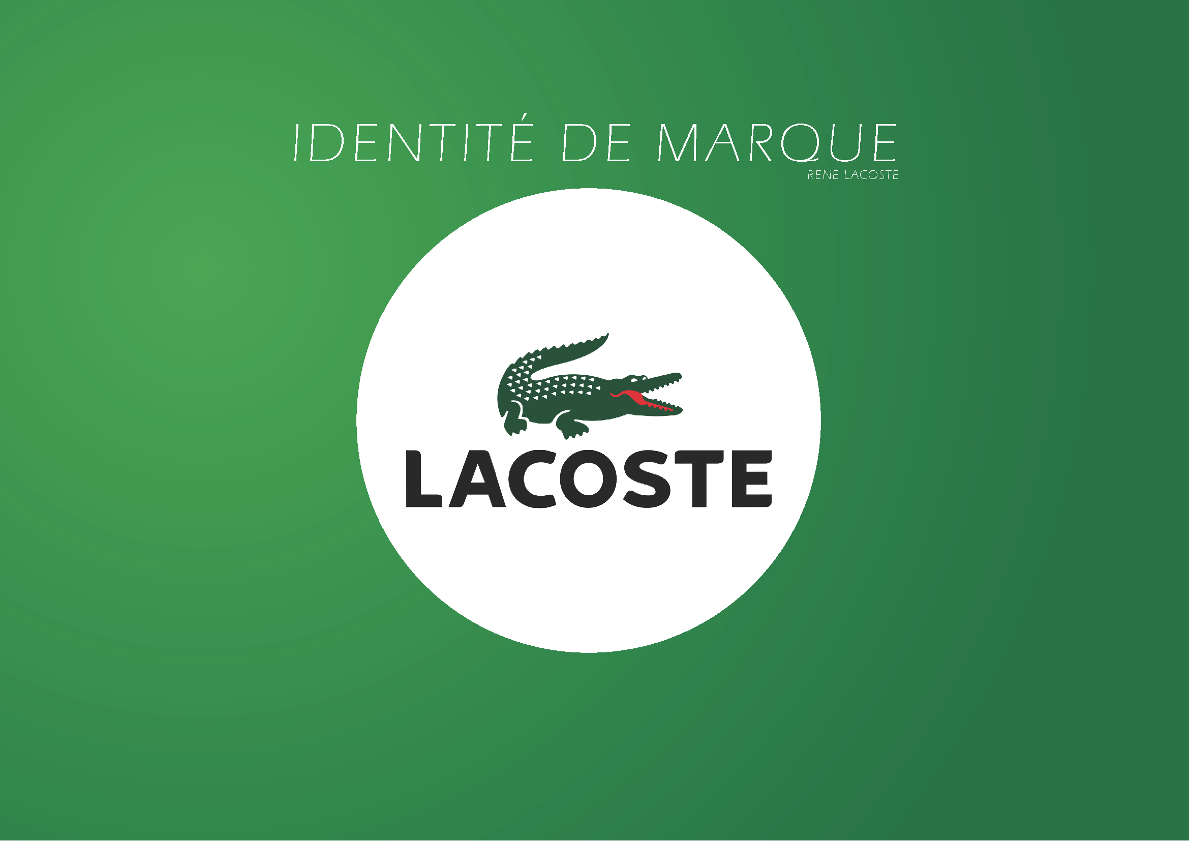 is lacoste a designer brand